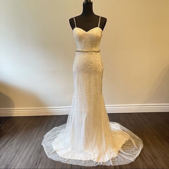 Mori Lee Dresses & Skirts - Morilee Bedazzled Wedding Dress ✨